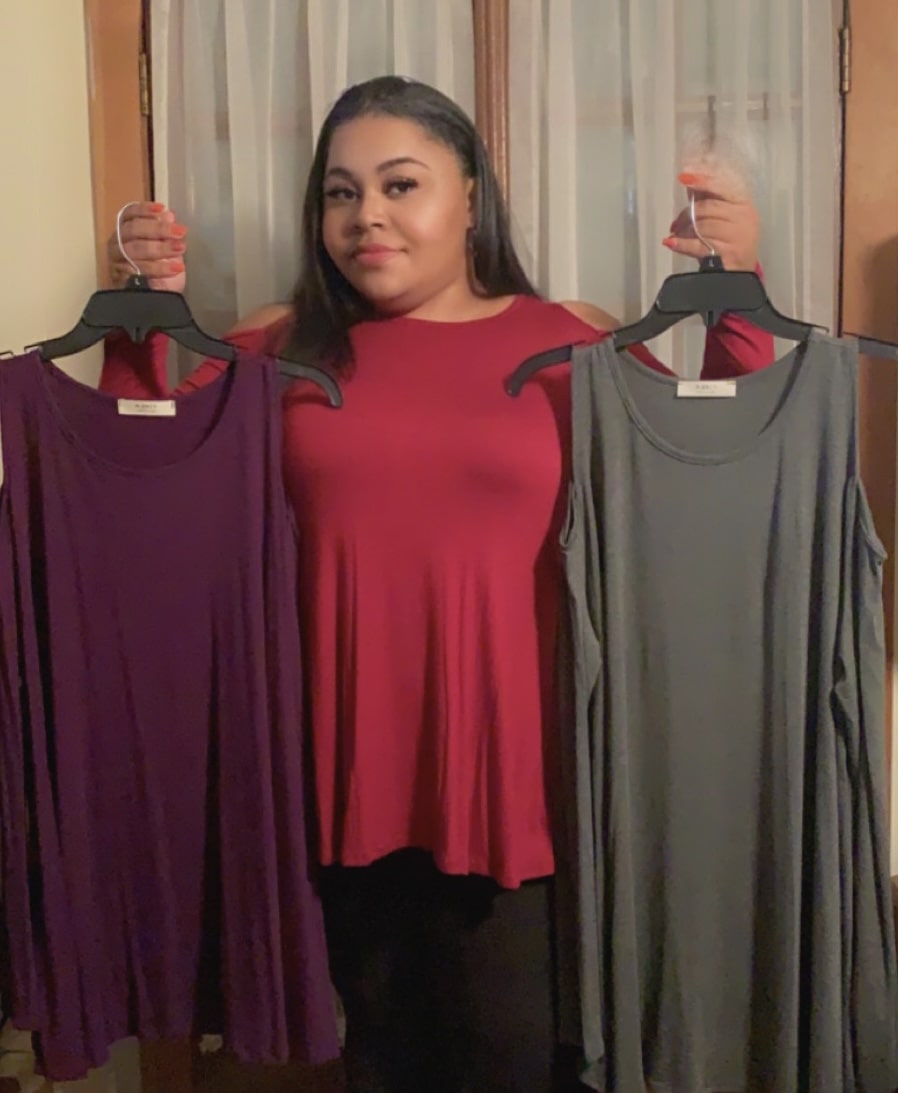 Em's Cold Shoulder Top