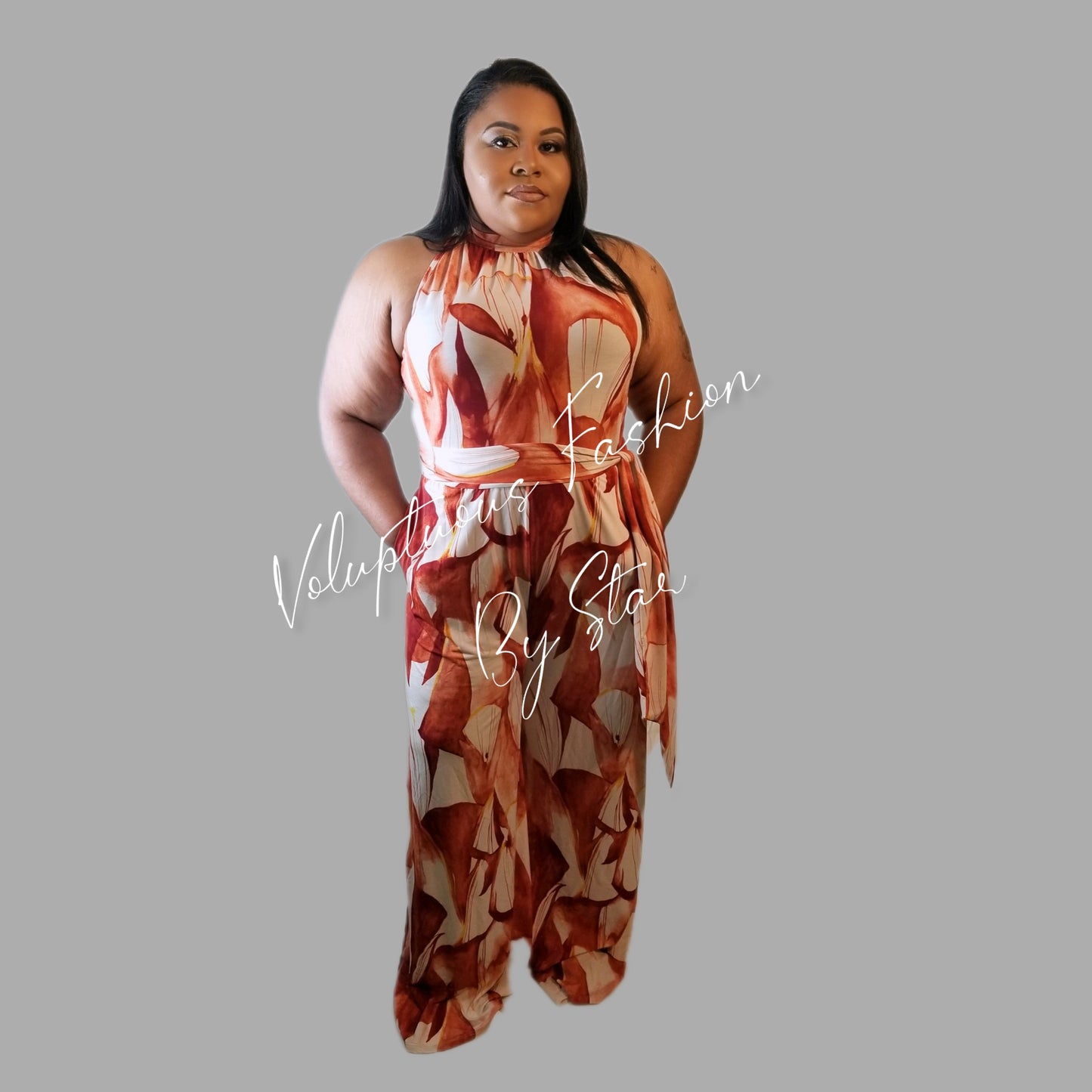Feeling Peachy Jumpsuit