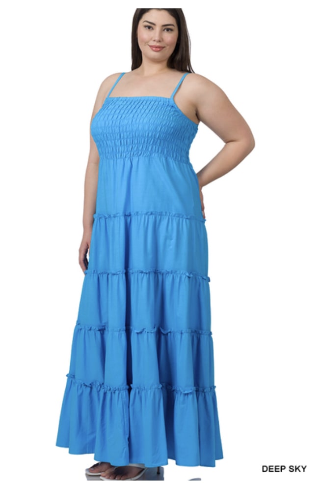 Ms. Zena Bodice Maxi Dress