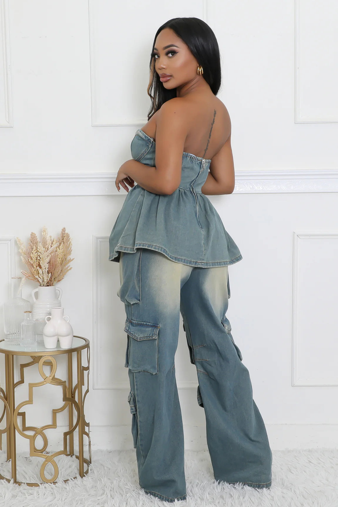 Delilah Denim Top (ONLY)