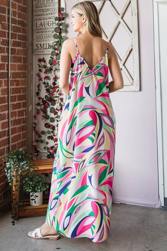 The “Sienna” Statement Maxi Dress