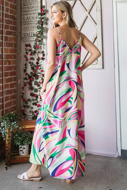 The “Sienna” Statement Maxi Dress