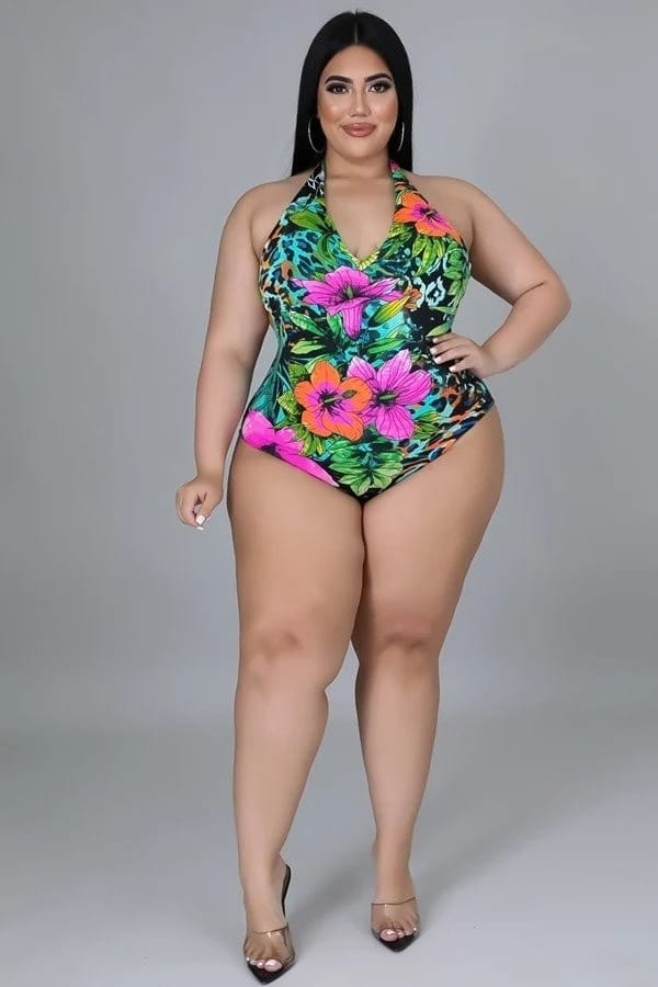 Imani Tropical Slay 2-Piece Swim Set