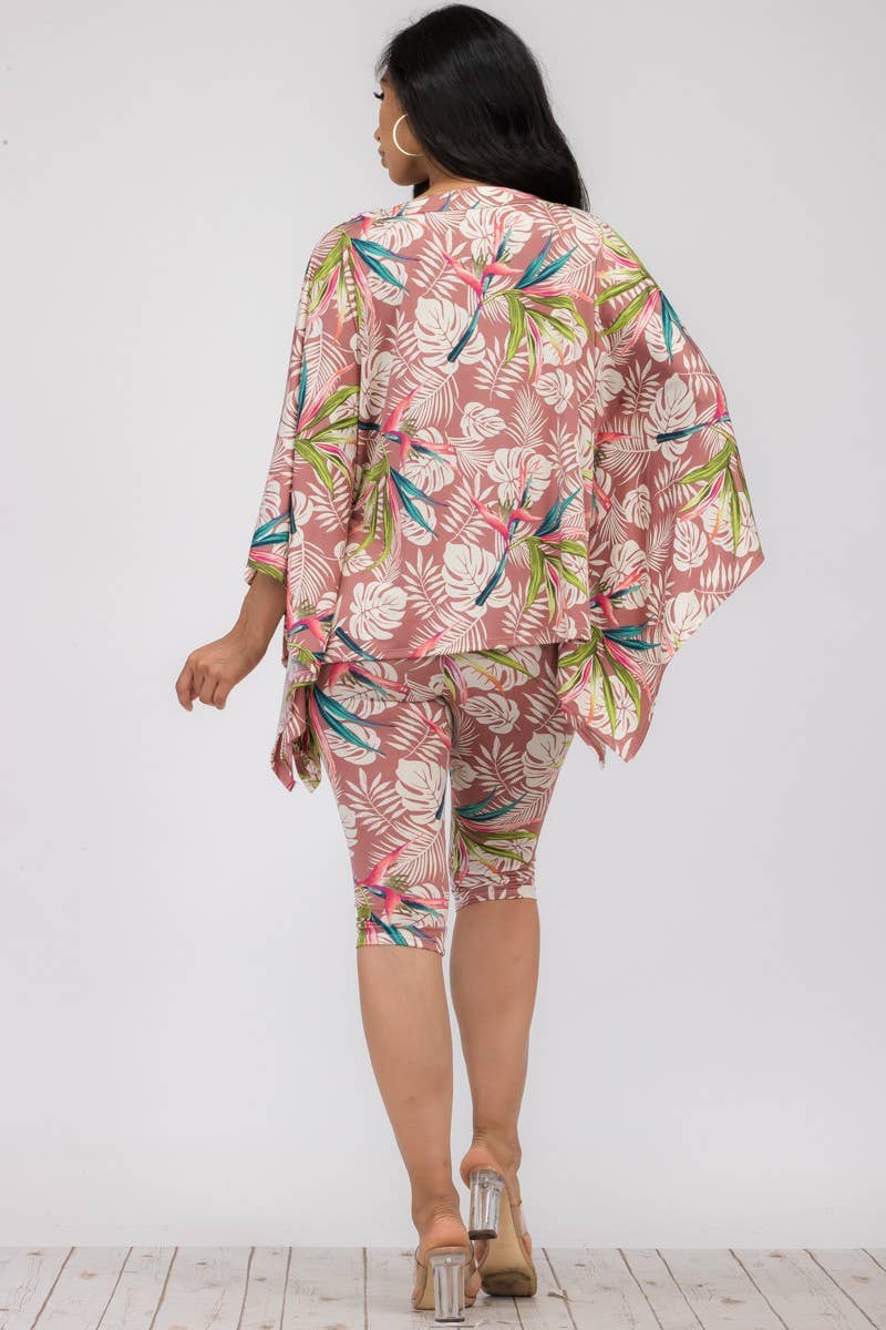 TROPICAL  - 2 PC Top & Bottom Set