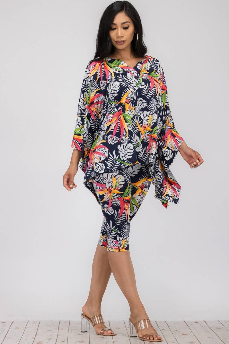 TROPICAL  - 2 PC Top & Bottom Set