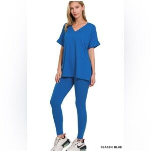 Voluptuous Solid Legging Set