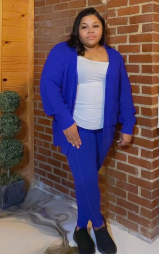 Vlux Cardigan Set