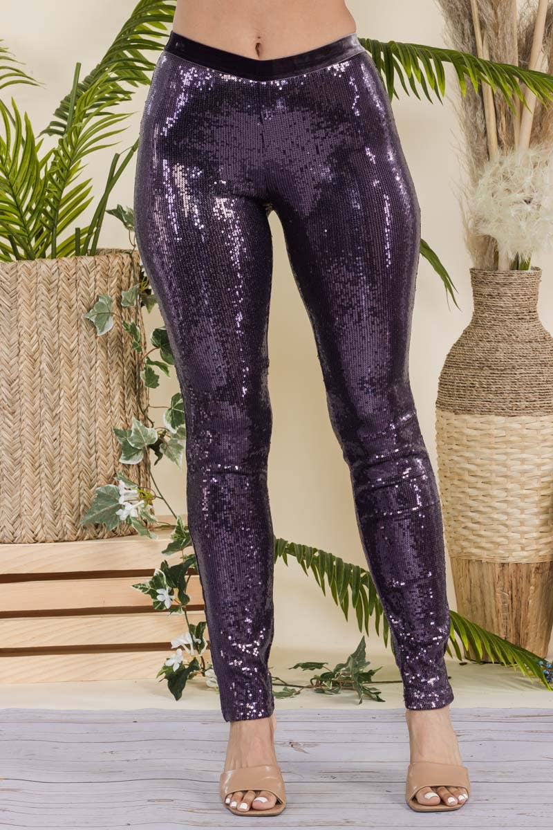 Party Time Sequin Leggings