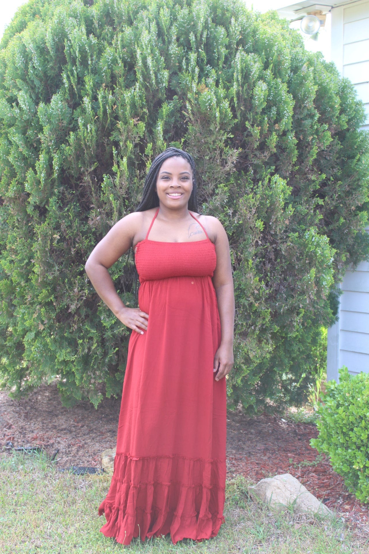 Ms. Zena Bodice Maxi Dress