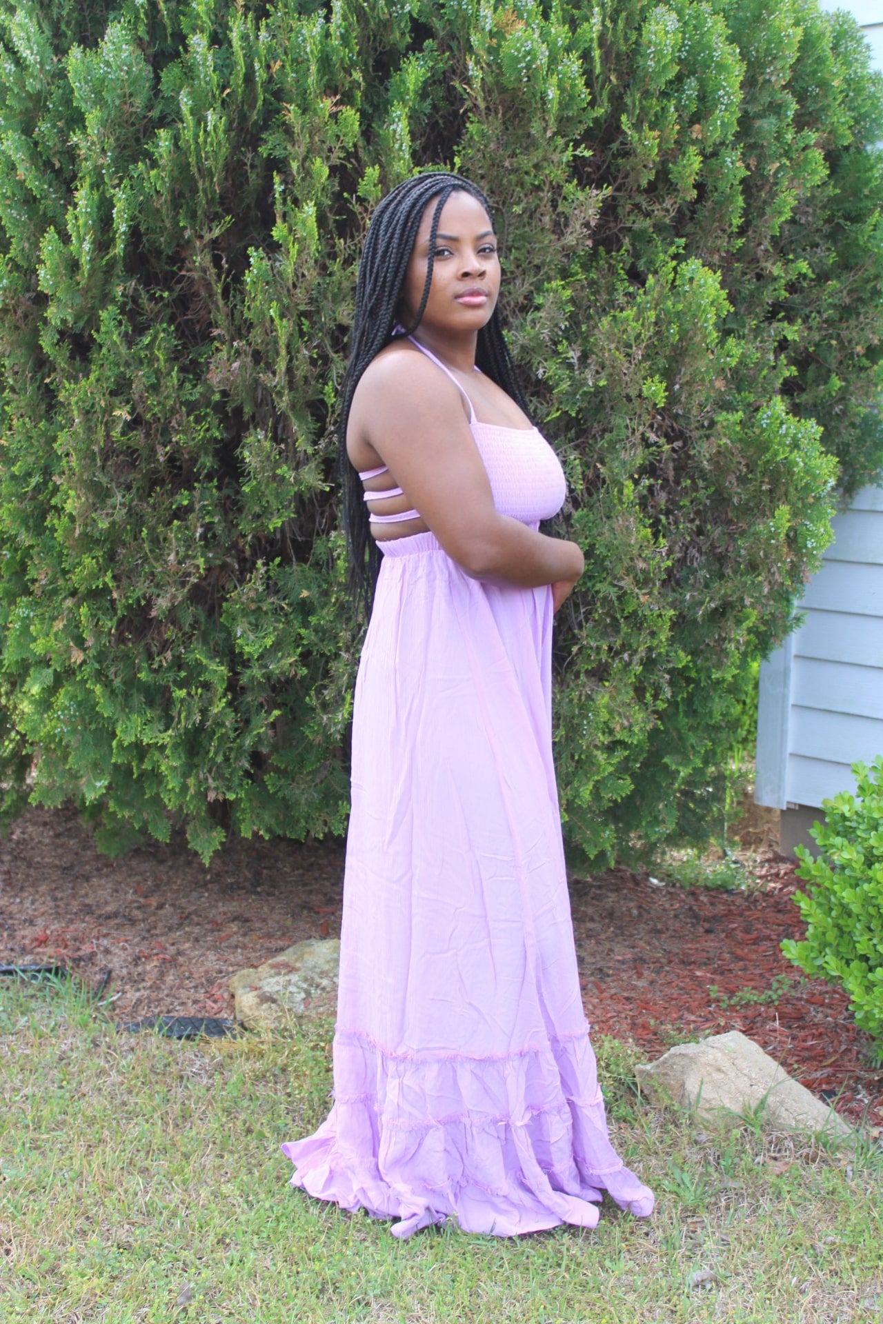 Ms. Zena Bodice Maxi Dress