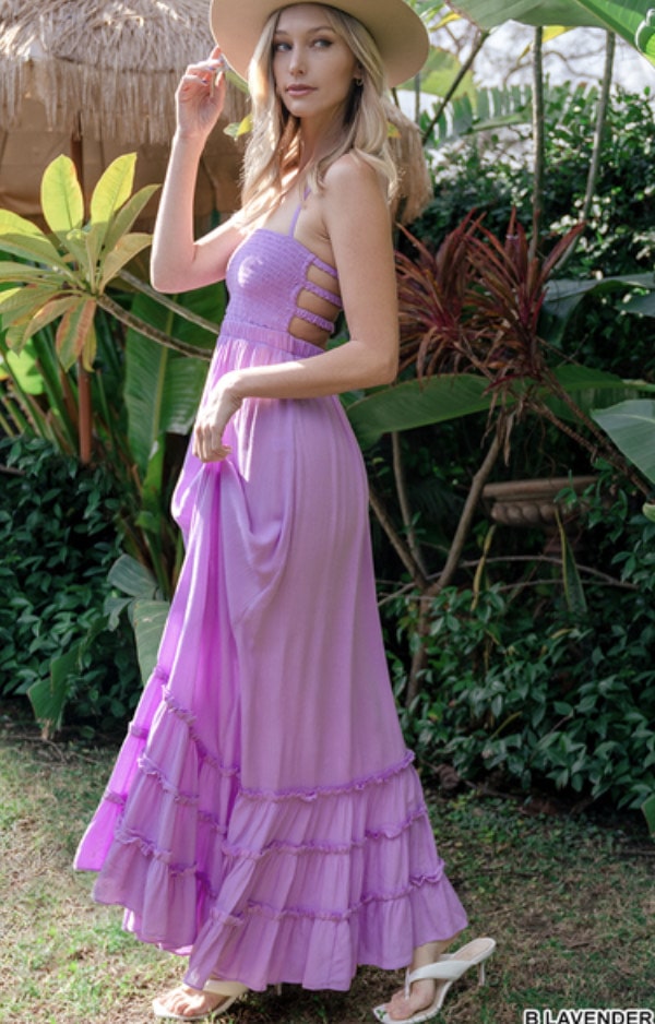 Ms. Zena Bodice Maxi Dress